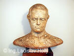 Vražné, busta J. G. Mendela